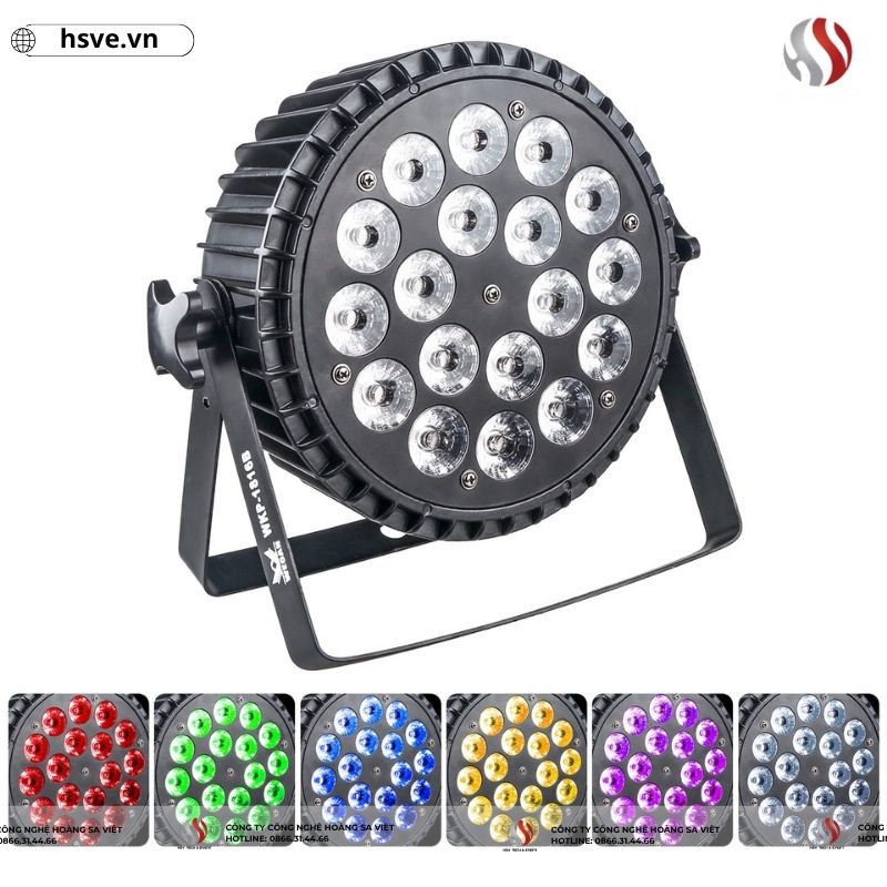 HSVE cho thuê đèn Parled tạo hiệu ứng sự kiện