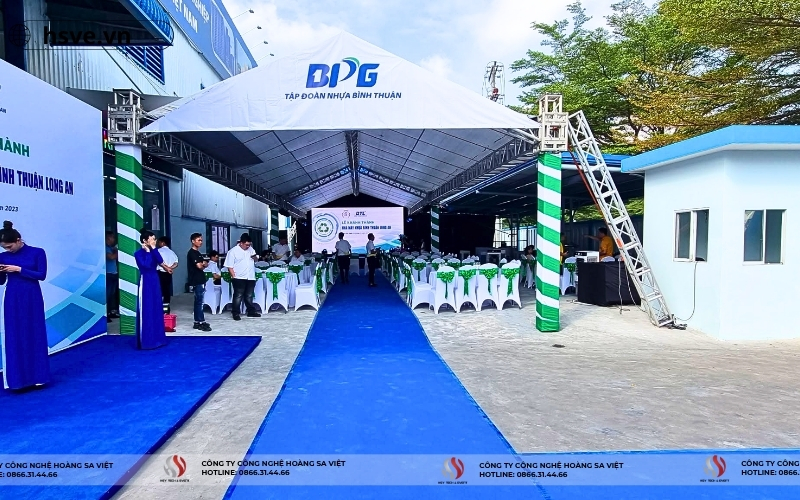 HSVE cho thuê nhà bạt không gian tổ chức sự kiện 