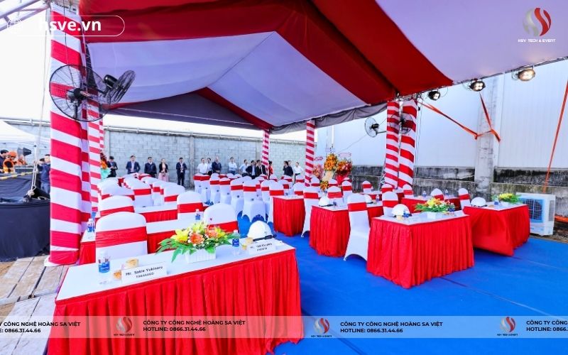 Dịch vụ tổ chức lễ khởi công trọn gói tại HSVE