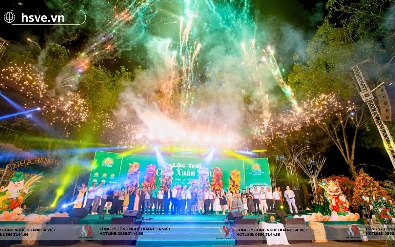 HSVE Đồng Hành cùng Tập Đoàn Lộc Trời Tổ Chức Tiệc Tân Niên