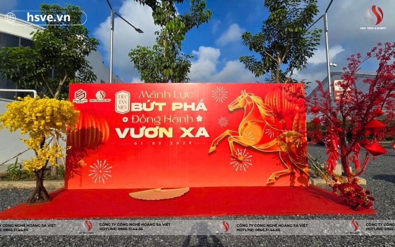 HSVE cung cấp dịch vụ tổ chức tân niên trọn gói