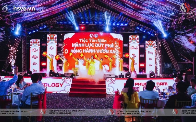 HSVE cung cấp dịch vụ tổ chức tân niên trọn gói