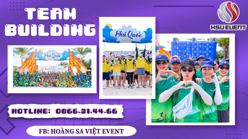 Tổ chức teambuilding doanh nghiệp trọn gói hoành tráng HSVE
