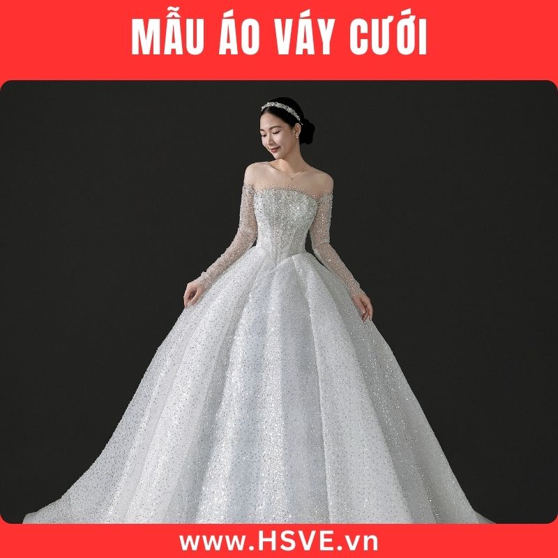 Mẫu Áo Váy Cưới 2025 May Theo Số Đo Cao Cấp Đẹp Nhất
