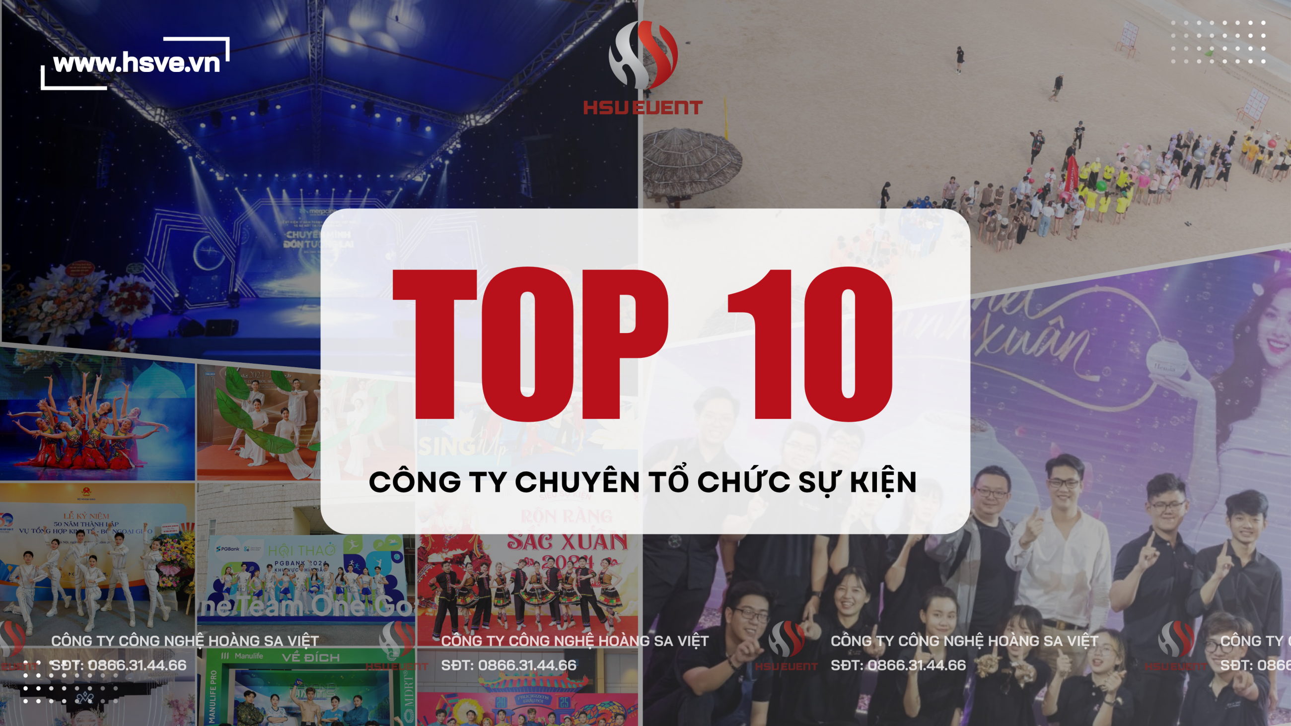 Top 10 công ty tổ chức sự kiện