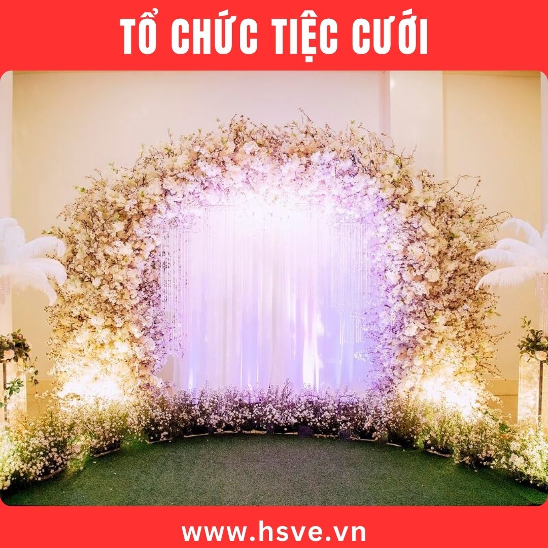 trang trí backdrop chụp hình cưới