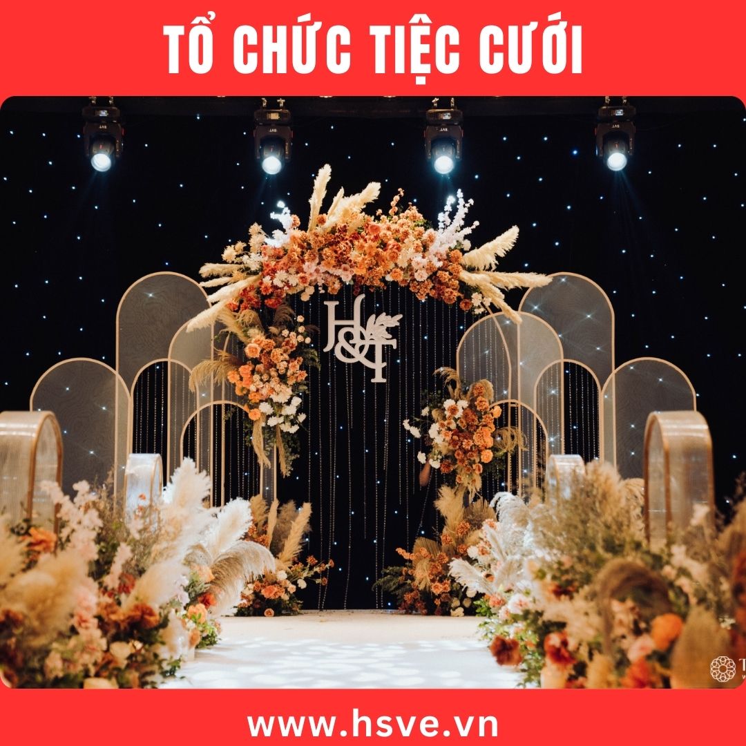 Trang trí sân khấu đám cưới Trang trí sân khấu đám cưới