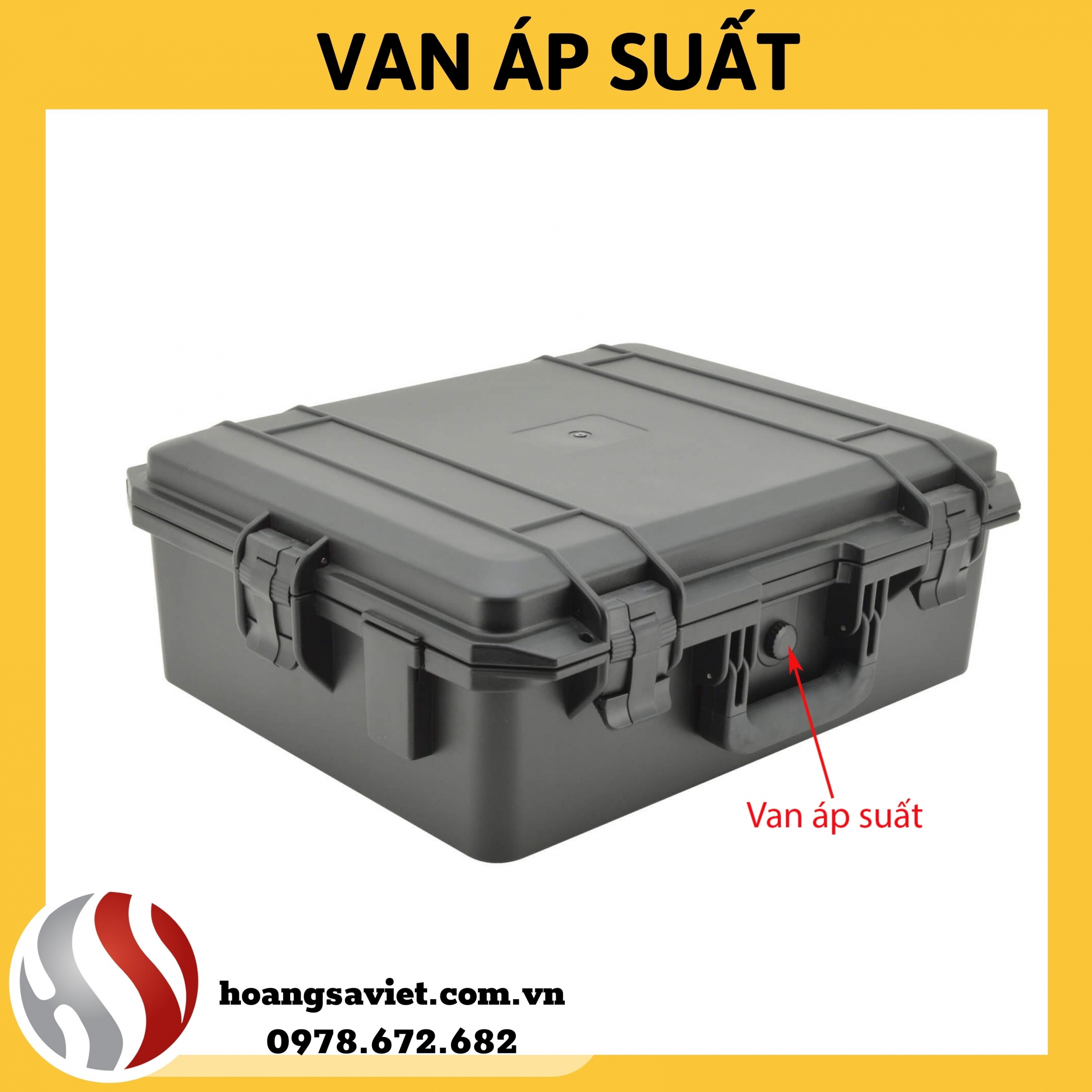 Van áp suất hộp đựng thiết bị
