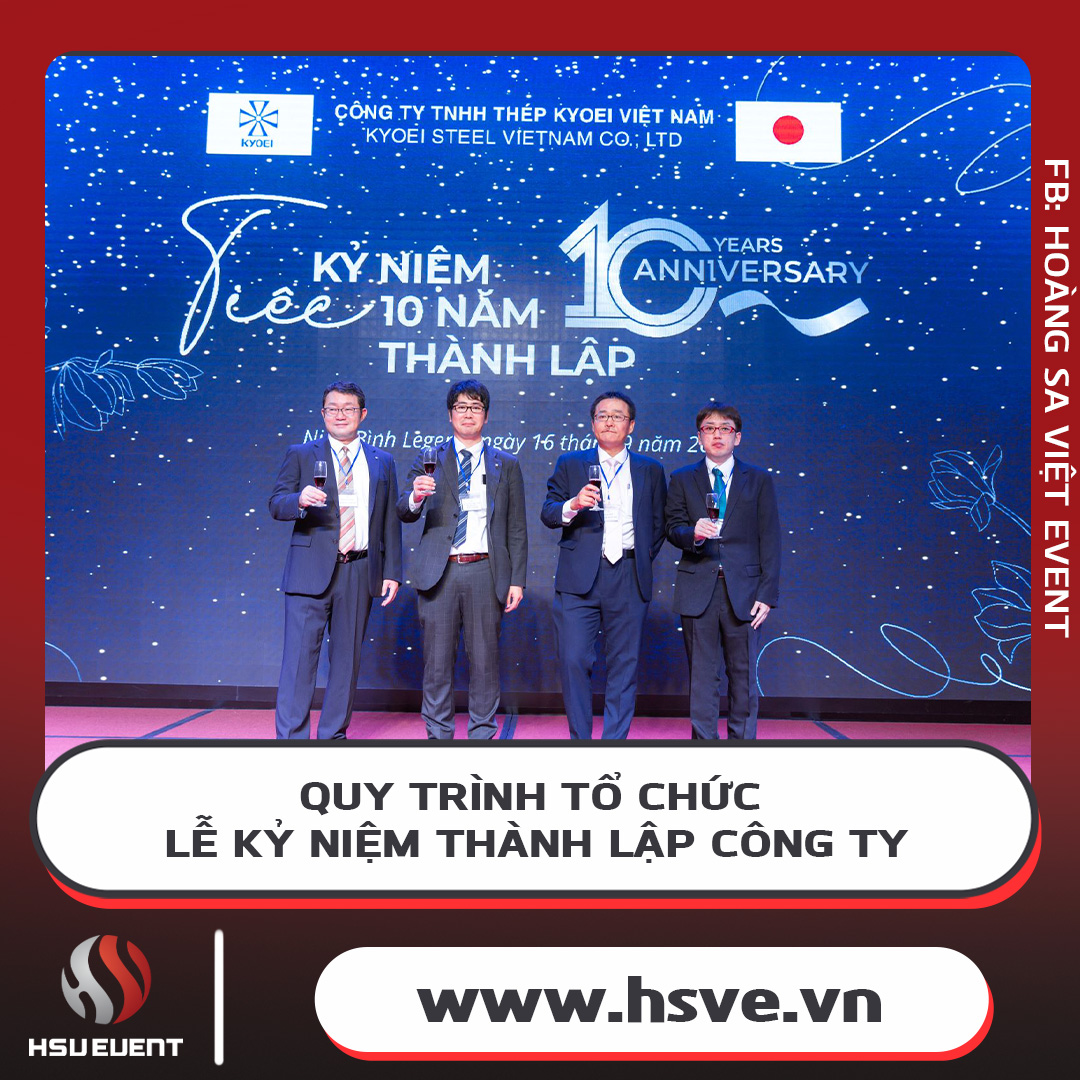 Các Bước Lên Kế Hoạch Tổ Chức Lễ Kỷ Niệm Thành Lập Công Ty Các Bước Lên Kế Hoạch Tổ Chức Lễ Kỷ Niệm Thành Lập Công Ty