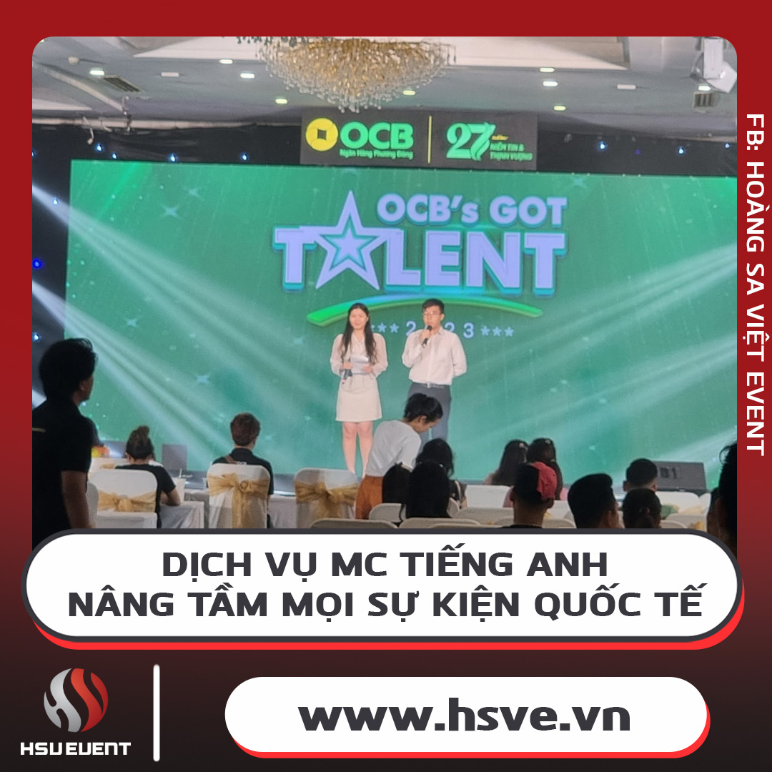 Professional English MC for Hire for International Events Professional English MC for Hire for International Events