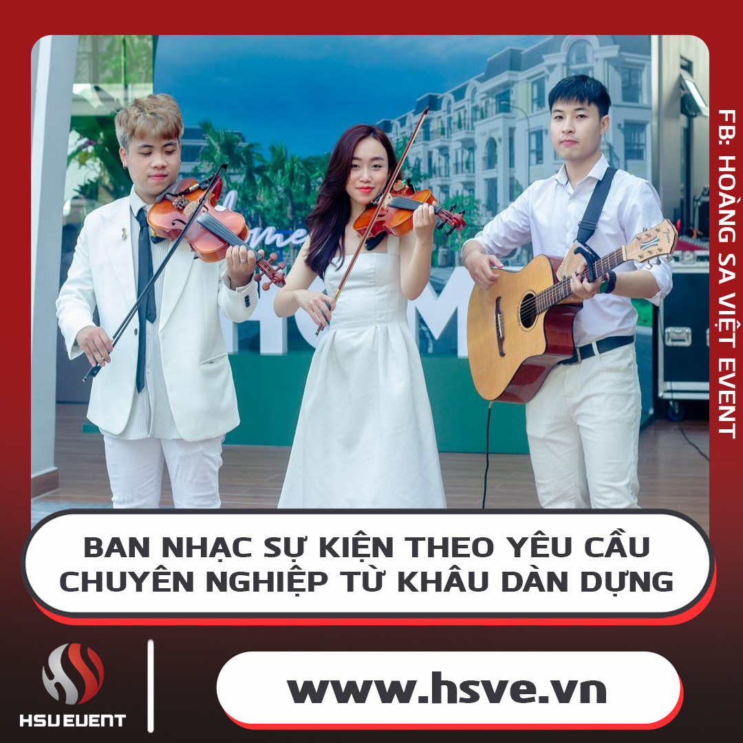 Ban Nhạc Sự Kiện Theo Yêu Cầu - Chuyên Nghiệp Từ Khâu Dàn Dựng Ban Nhạc Sự Kiện Theo Yêu Cầu - Chuyên Nghiệp Từ Khâu Dàn Dựng
