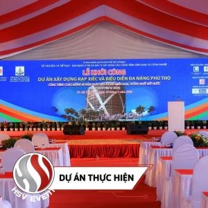 Groundbreaking Ceremony of Phu Tho Multi-Purpose Circus and Performance Theater Construction Project