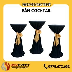 Cho Thuê Bàn Cocktail Tại Tphcm