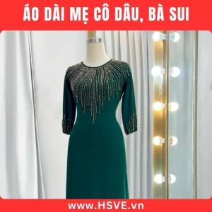 Áo Dài Mẹ Cô Dâu Ngồi Sui Đẹp Nhất Hiện Nay