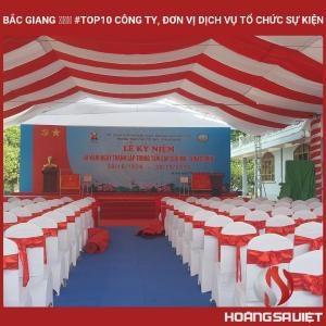Bắc Giang ❤️️ #top10 Công Ty, Đơn Vị Dịch Vụ Tổ Chức Sự Kiện