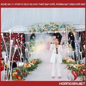 Nghệ An ❤️️ #top10 Dịch Vụ Cho Thuê Rạp Cưới, Phông Bạt Đám Cưới Đẹp