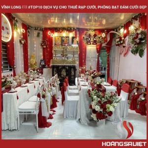 Vinh Long ❤️️ #top10 Wedding Tent Rental Services, Beautiful Wedding Backdrops