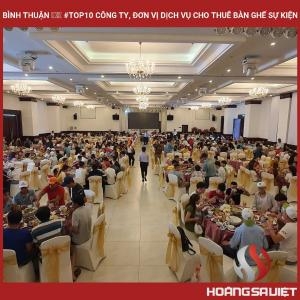Binh Thuan ❤️️ #top10 Companies and Service Units for Event Table and Chair Rental