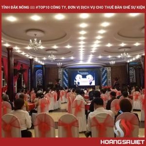 Tỉnh Đắk Nông ❤️️ #top10 Công Ty, Đơn Vị Dịch Vụ Cho Thuê Bàn Ghế Sự Kiện