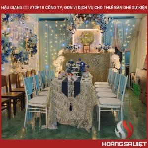 Hậu Giang ❤️️ #top10 Công Ty, Đơn Vị Dịch Vụ Cho Thuê Bàn Ghế Sự Kiện Hậu Giang ❤️️ #top10 Công Ty, Đơn Vị Dịch Vụ Cho Thuê Bàn Ghế Sự Kiện