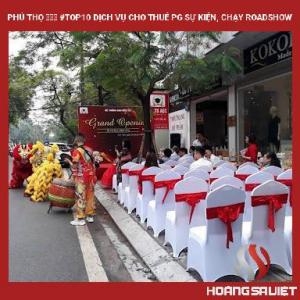 Phú Thọ ❤️️ #top10 Dịch Vụ Cho Thuê Pg Sự Kiện, Chạy Roadshow