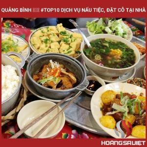 Quảng Bình ❤️️ #top10 Dịch Vụ Nấu Tiệc, Đặt Cỗ Tại Nhà