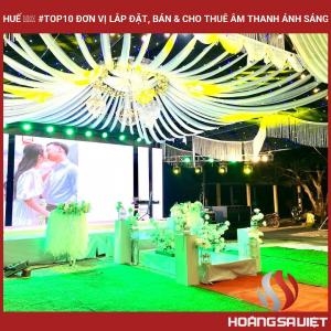 Huế ❤️️ #top10 Đơn Vị Lắp Đặt, Bán & Cho Thuê Âm Thanh Ánh Sáng