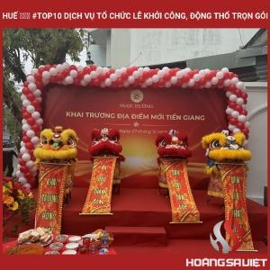 Huế ❤️️ #top10 Dịch Vụ Tổ Chức Lễ Khởi Công, Động Thổ Trọn Gói