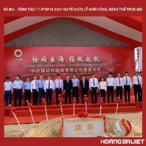 Bà Rịa - Vũng Tàu ❤️️ #top10 Dịch Vụ Tổ Chức Lễ Khởi Công, Động Thổ Trọn Gói Bà Rịa - Vũng Tàu ❤️️ #top10 Dịch Vụ Tổ Chức Lễ Khởi Công, Động Thổ Trọn Gói