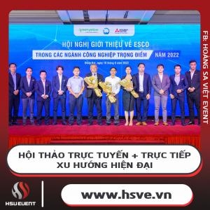 Giải Pháp Tổ Chức Hội Thảo Kết Hợp Trực Tuyến Và Trực Tiếp