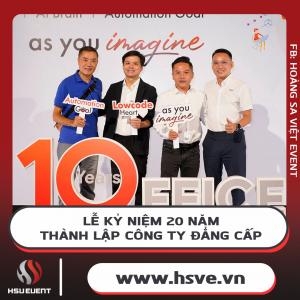 Organizing a 20th Anniversary Celebration for a Classy Company Organizing a 20th Anniversary Celebration for a Classy Company