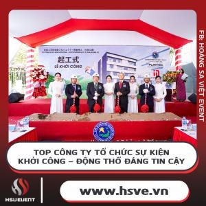 Top Companies Organizing Groundbreaking and Construction Ceremony in Ho Chi Minh City