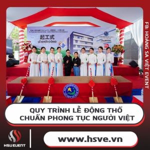 Instructions for Organizing a Groundbreaking Ceremony in Accordance with Vietnamese Customs