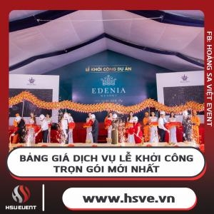 Dịch Vụ Tổ Chức Lễ Khởi Công, Động Thổ Trọn Gói Giá Tốt