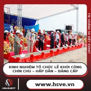 Experience in Organizing Professional and Impressive Groundbreaking Ceremony