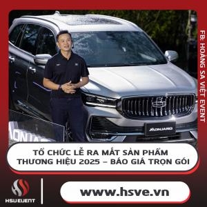 Price List for New Product and Brand Launch Ceremony Organization Services in 2025