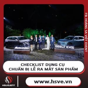 Checklist of Necessary Tools for Product and Brand Launches