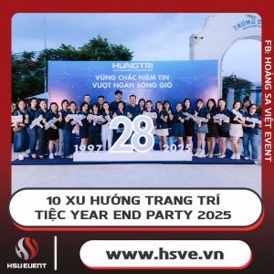 10 Ý Tưởng Trang Trí Tiệc Year End Party Độc Đáo 10 Ý Tưởng Trang Trí Tiệc Year End Party Độc Đáo