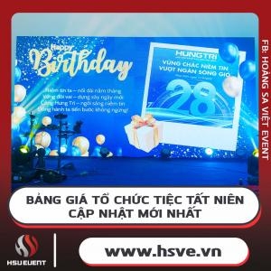 Latest Year-End Party Organization Service Price List 2025