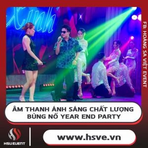 Sound and Lighting Equipment Supply Service for Year-End Party