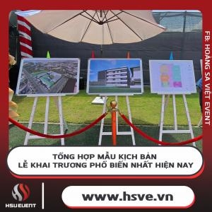 Tổng Hợp Mẫu Kịch Bản - Lễ Khai Trương Phổ Biến Nhất Hiện Nay