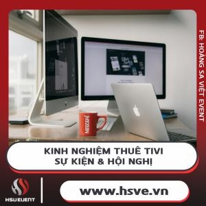 Notes When Renting TV for Events and Seminars