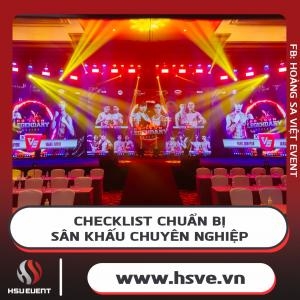 Các Bước Chuẩn Bị Cho Sự Kiện Sân Khấu Hoàn Hảo