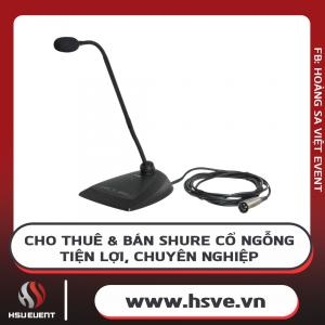 Bán & Cho Thuê Micro Cổ Ngỗng Shure Tại Tphcm