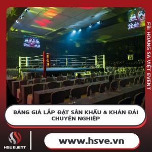 Quote for Installation of Stages and Event Stands