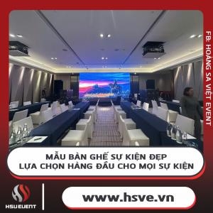 Mẫu Bàn Ghế Sự Kiện Đẹp - Lựa Chọn Hàng Đầu Cho Mọi Sự Kiện