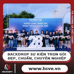 Thi Công Backdrop Sự Kiện Tại Tphcm
