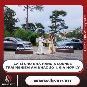 Singer Rental Service for Restaurants, Bars, Lounges