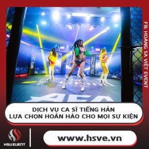 Dịch Vụ Cho Thuê Ca Sĩ Tiếng Hàn Quốc Chuyên Nghiệp