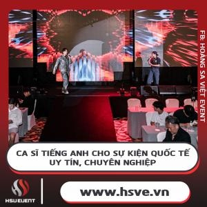 Ca Sĩ Tiếng Anh Cho Sự Kiện Quốc Tế Uy Tín, Chuyên Nghiệp